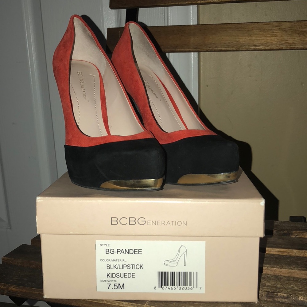 BCBGeneration Suede Heels